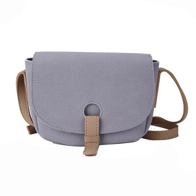 

Vintage Teenage Girls Shoulder Bags Frosted Leather Casual Crossbody Bag