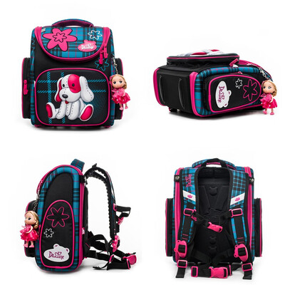 

New School Bag for girls boys bear pattern backpack children schoolbag Orthopedic Backpacks mochila infantil Grade 1-5