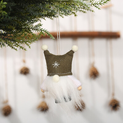 

〖Follure〗Lovely Christmas Tree Decorations Woolen Yarn Angel Doll Pendant Hanging Party