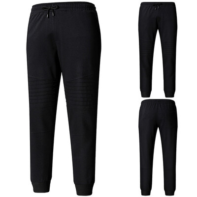 

Tailored Fashion Mens Casual Plain Color Patchwork Fold Sports Shorts Home Pants