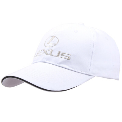 

Car solid color advertising cap can embroider word cotton breathable 4S shop employee hat Lexus car hat