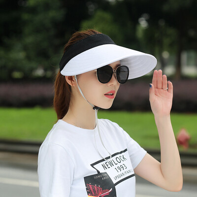 

Hat womens spring&summer sky top hat men running casual sun hat outdoor tennis sports big brim sun-proof sun-shading cap