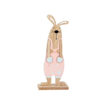 

Toponeto Easter Day Bunny Exquisite Premium Wooden Pendant Hanging Decoration