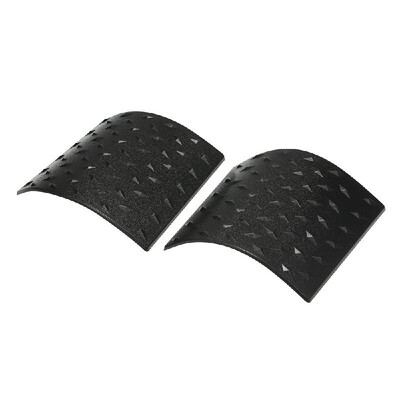 

Black Cowl Body Armor Car Sticker Side Outer Cowling Cover 2PCS For Jeep Wrangler JK 2007-2016 ABS Body Armor Car Accessories