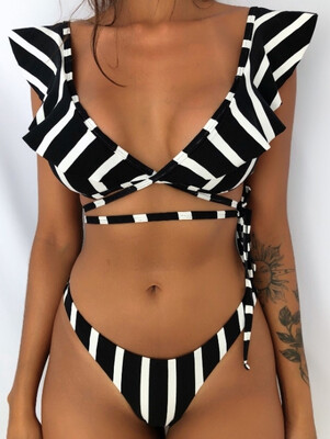 

Womens Padded Push-up Bikini Bra Set Swimsuit Bathing Suit Swimwear Beachwear