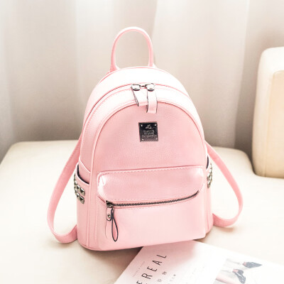 

Double shoulder bag female Korean version fashion personality 100 pieces of mini bag student backpack girl bag female bag bag