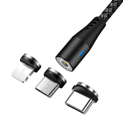 

Swalle 2A magnetic USB cable for Samsung X 8 7 6 data cable Micro USB C data cable fast charging cable charger cable