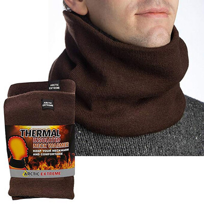 

Gobestart Man Autunm Winter Warm Scarf Wome Bufanda Thickness Knitted Collar