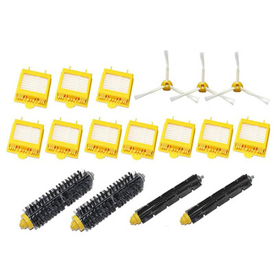 

Brushes Vacuum Cleaner Kit Rubber Brushes For IROBOT ROOMBA 700 Series Parts