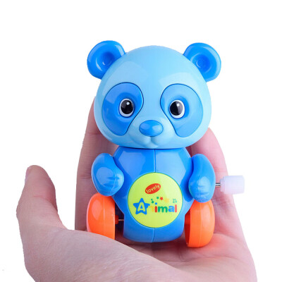 

Siaonvr Baby Kids Clockwork Funny Toy Cartoon Bear Clockwork Car Educational Toys