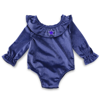 

Baby Bodysuits Suede Spring Stars Fashion Baby Girl Jumpsuits Winter Baby Girl Clothes 2019 Spring Girl Bodysuits