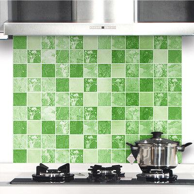 

Toponeto 20x300cm Adhesive Tile Art metope Wall Decal Sticker DIY Kitchen Bathroom Decor