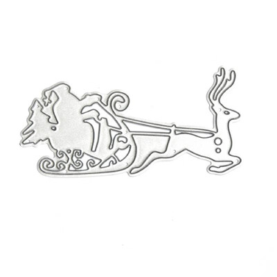 

Metal Cutting Dies Merry Christmas Shape Cutting Die for DIY Scrapbooking Card Photo Album Embossing Paper Cards Invitation Making