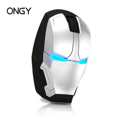 

ONGY Man Mouse Wireless Mouse Gaming Mouse gamer Mute Button Silent Click 80012001600 2400DPI Adjustable