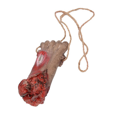 

Toponeto Halloween Decoration Scary Bloody Fake Latex Arm Hand Foot Heart Brain Finger