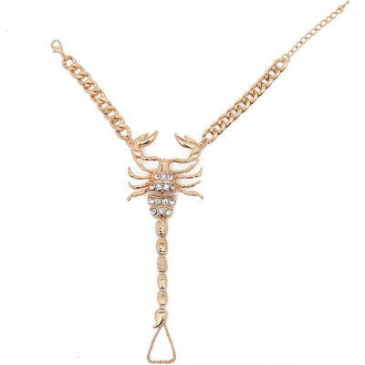 

1pc Women Scorpion Ankle Chain Anklet Bracelet Barefoot Sandals Foot Jewelry New