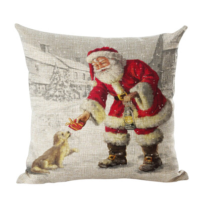 

〖Follure〗Christmas Pillows Cover Fall Decor Pillow Case Sofa Waist Throw Cushion Cover