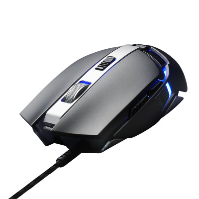 

INPHIC PW7 wired mouse gaming mouse metal aggravation macro definition mechanical esport mouse home office laptop desktop LOL iron gray