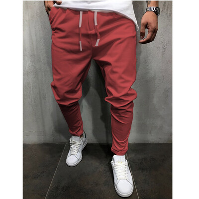 

Gobestart Summer New Fashion Casual Mens Tie With Solid Color Eight-color Pants
