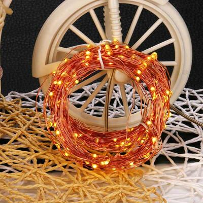 

Gobestart 100LED 12M Copper Wire Solar Powered Lighting Lamps Outdoor Party Garden Decor