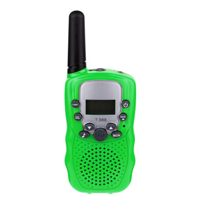 

Tailored T-388 Walkie For Kids 22 Channel FRS LCD Display Flashlight Kids Outdoor