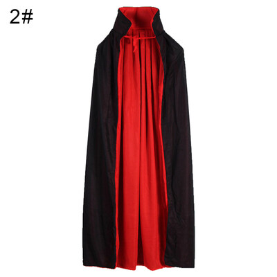 

Halloween Kids Hooded Witch Wizard Vampire Cloak Cosplay Costume Cape Gown Robe