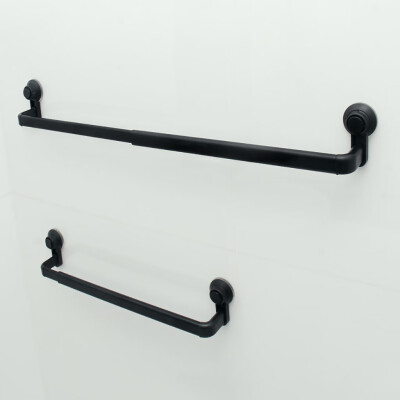 

〖Follure〗Toilet Vacuum Cup Towel Rack Free Punch Towel Rack Retractable Rack