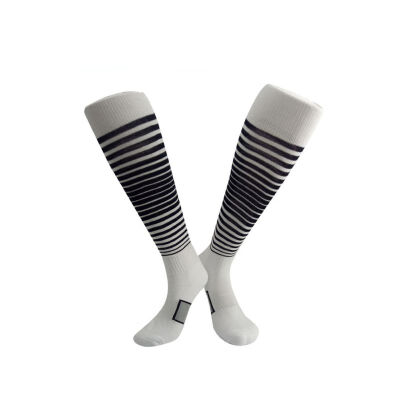 

1 Pair Men Women Sports Socks Knee Legging Stockings Breathable Non-slip Soccer Baseball Football Over Knee Socks New Hot