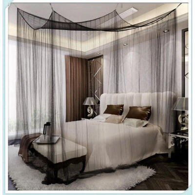 

Mosquito Net Fabric Canopy Net Moustiquaire Quarto Door Tent For Double Bed U