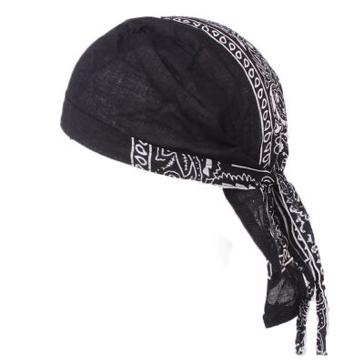 

Outdoor Cycling Baotou Cap Hip Hop Style Cotton Amoeba Pirate Hat Riding Headdress