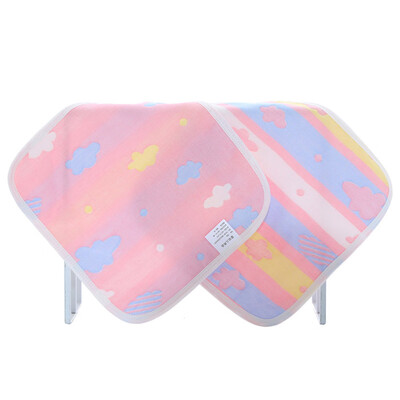 

1Pc Cotton Gauze Saliva Towel Cartoon Infant Child Six-layer Jacquard Scarf Gift