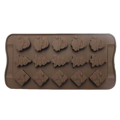 

Silicone Cake Decorating Moulds Candy Cookies Chocolate Baking Mold High quality