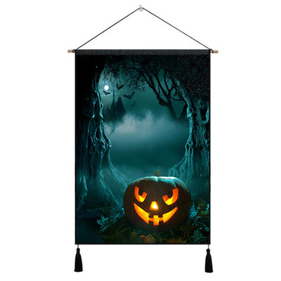 

Toponeto Unframed Hallowmas Oil Painting Print Picture Home Wall Room Wall Hanging