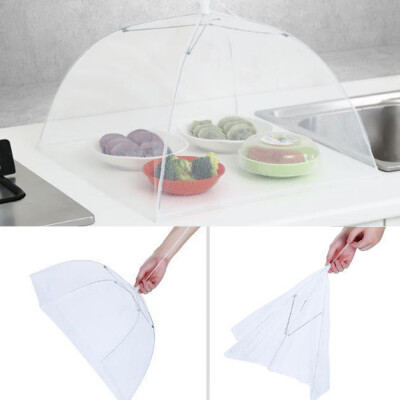 

Siaonvr 1 Large Pop-Up Mesh Screen Protect Food Cover Tent Dome Net Umbrella Picnic