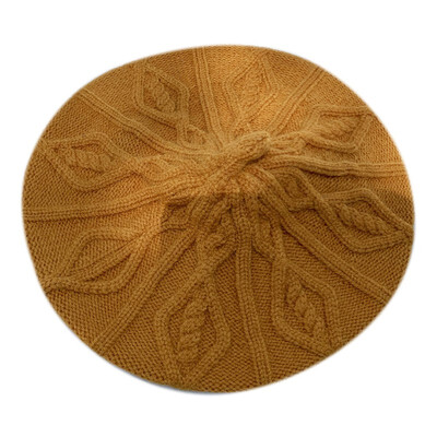 

New Autumn Baby Girl Hat 1-5T Fashion Wool Knitting Lovely Baby Girl Hats Retro Kids Toddler Girl Beret Caps