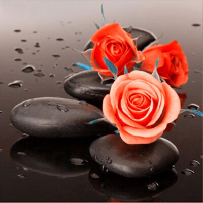 

Gobestart 5D Embroidery Paintings Rhinestone Pasted DIY Diamond Painting Cross Stitch