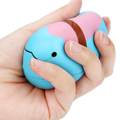 

Siaonvr Cute Pea Box Slow Rising Collection Squeeze Stress Reliever Toy
