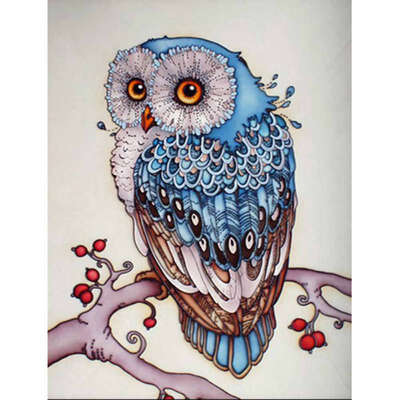 

Diamond Embroidery Animal Owl 5D Diamond Painting 3DDiamond Cross Stitch Mosaic Needlework Crafts Christmas Gift