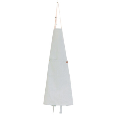 

Unisex Kitchen Apron Men Women Concise Cotton And Linen Home Full Body Adjustable Simple Kitchen Canvas Apron Fartuch Kuchenny