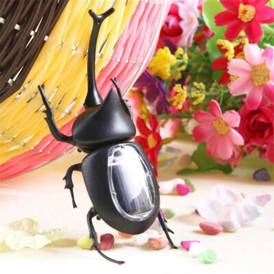 

Siaonvr Novelty Solar Powered Walking Beetle Funny Insect Children Educational Toy Gift