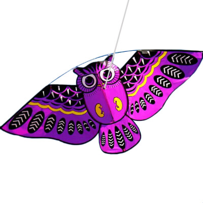 

Tailored 3D Owl Kite Ids Toy Fun Outdoor Flying Activity Game Children With Tail BU