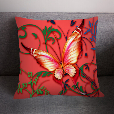 

〖Follure〗Print Pillow Case Polyester Sofa Car Cushion Cover Home Decor
