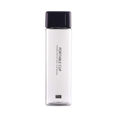 

Creative Square Water Bottle Fruit Infuser Juice Shaker Sports Lemon Water Bottle Tour hiking Portable Climbing Camp Bottles
