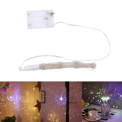 

DIY Fireworks Light Folding Bouquet Shape LED String Fairy Decorative Lights For Garland Patio Wedding Party