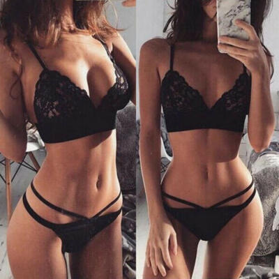 

Women Padded Bikini Set Push-up Halter Swimsuit Bathing Suit Swimwear Brazilian