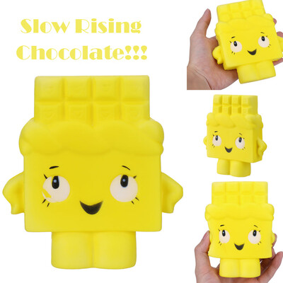 

〖Follure〗1PC Chocolate Toast Slow Rising Collection Squeeze Stress Reliever Toy