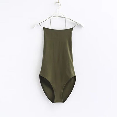 

New Fashion Backless Women Bodysuits Female Spaghetti Straps Summer Body Beach Suit Sexy Women Tops