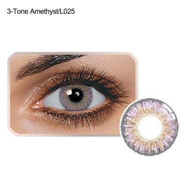 

1Pair 145mm DIA Unisex Fashion Blue Green Honey Brown Gray Colour Contact Lens