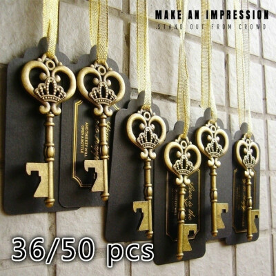 

5036 Heavy-Duty Metal Large Skeleton Key Bottle Opener Wedding Favor