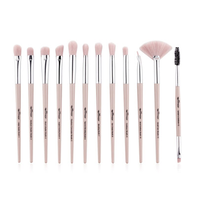 

12Pcs Pro Makeup Brushes Eyeshadow Eyeliner Eyelash Eyebrow Cosmetics Tools